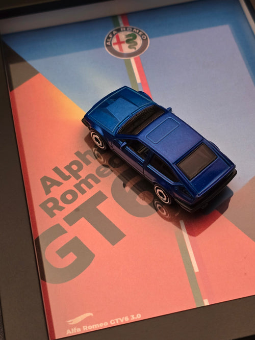 Alfa Romeo GTV6 Framed Display