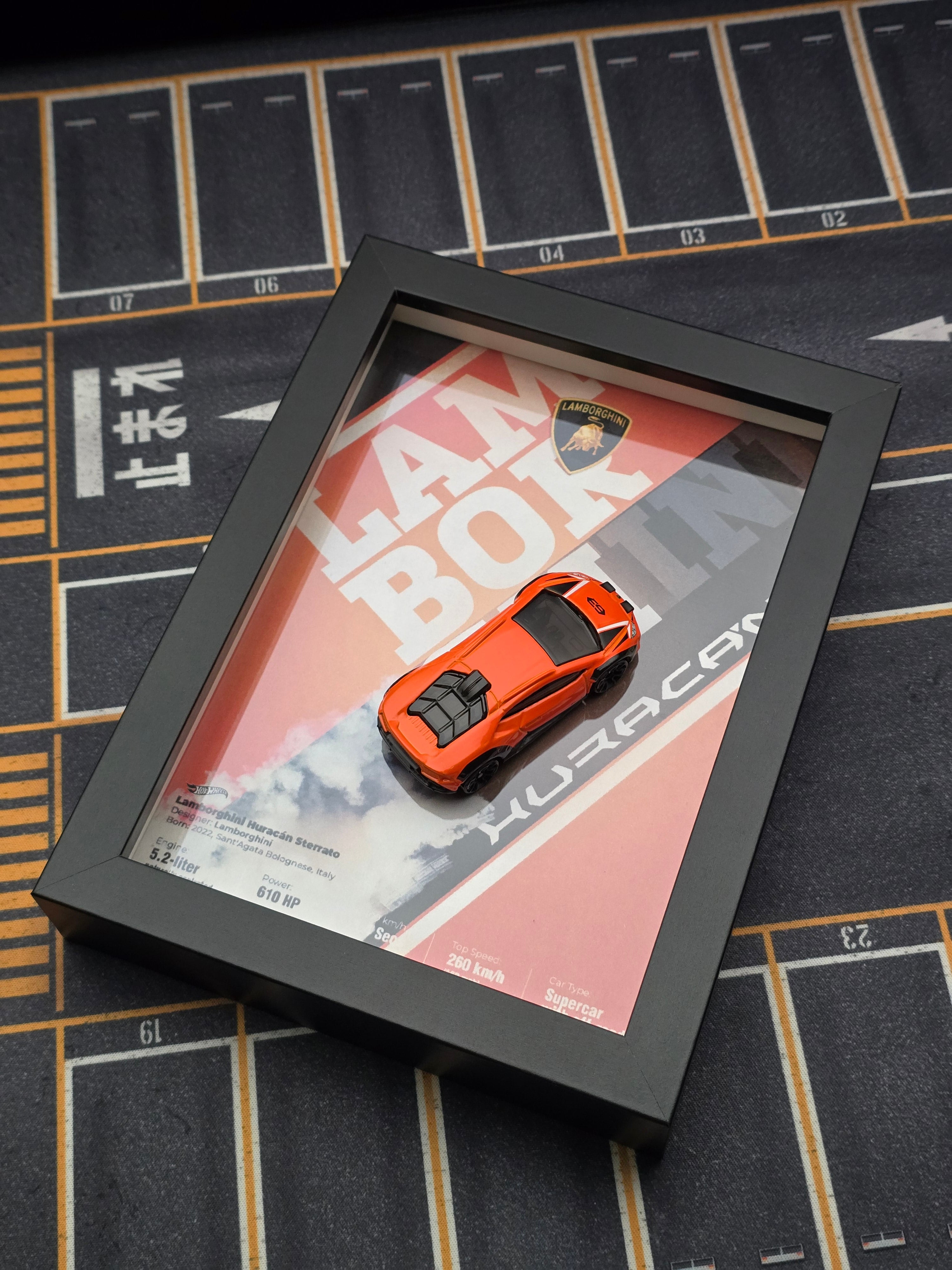 Lamborghini Huracán Sterrato Framed Display