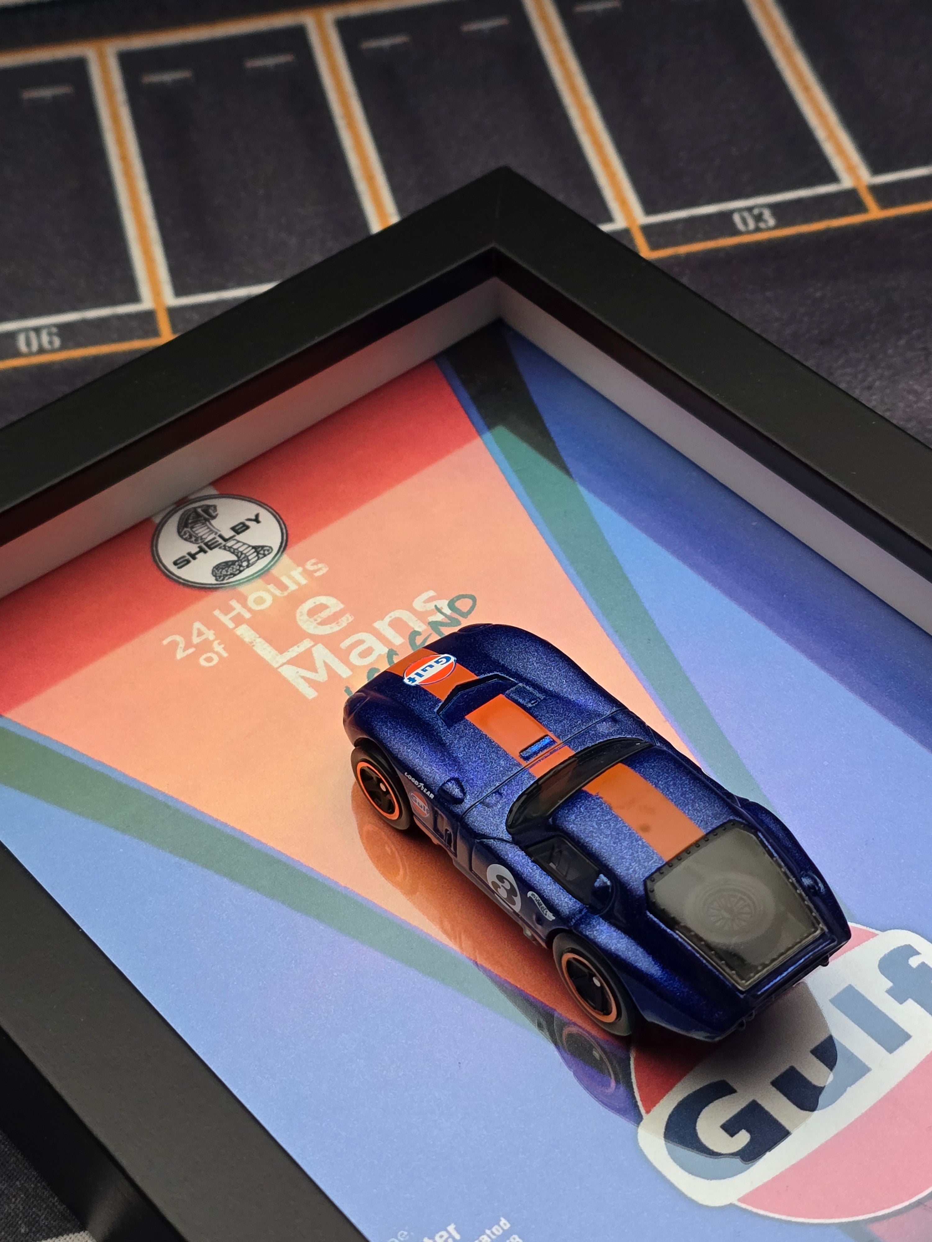 Shelby Cobra Daytona Coupe Framed Display