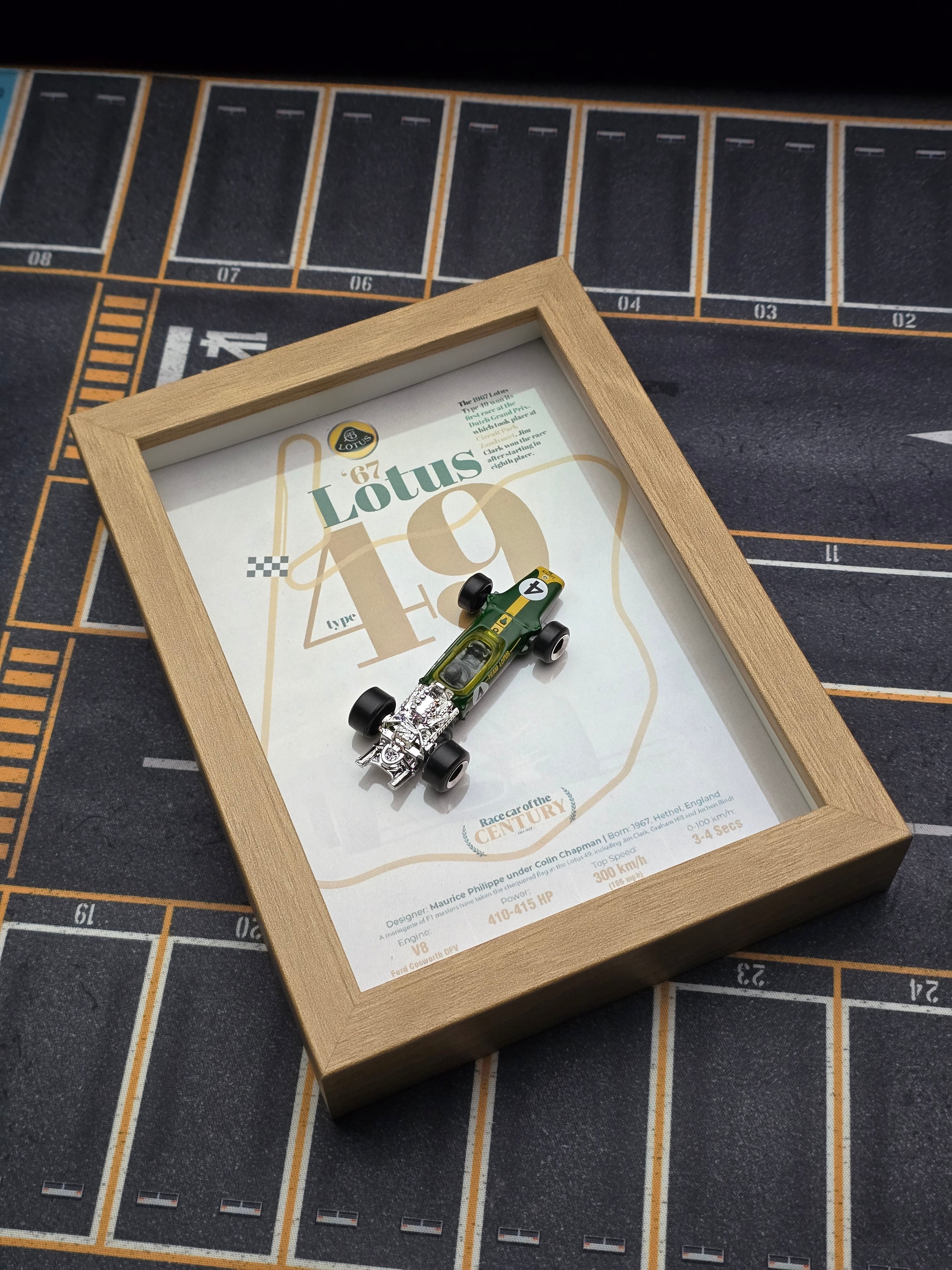 Lotus 49 Framed Display