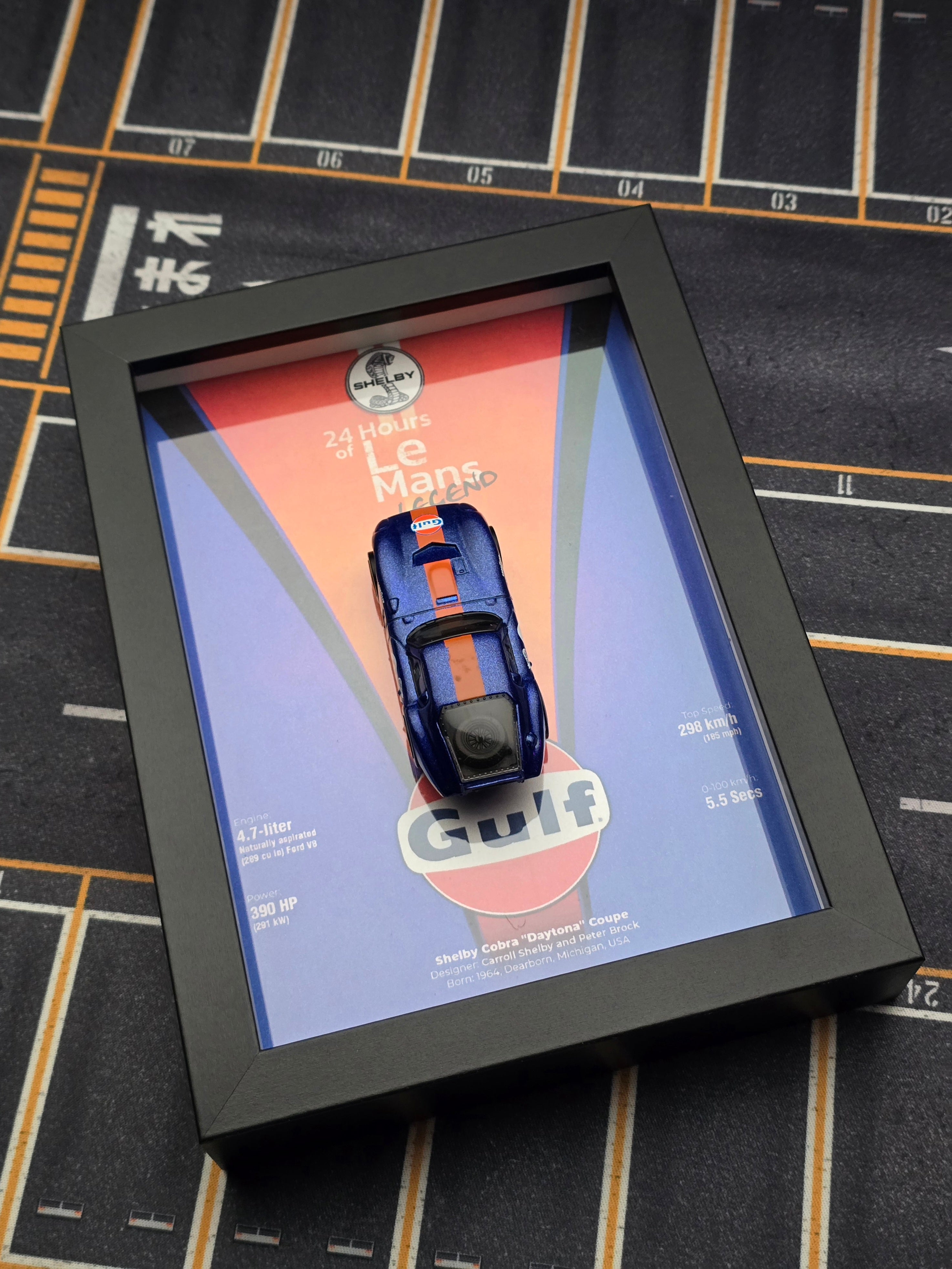 Shelby Cobra Daytona Coupe Framed Display